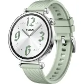 Huawei Watch GT 4 - 41 mm - acier inoxydable - montre intelligente avec sangle - taille de poignet : 120-190 mm - écran 3,4 cm (1,32") - NFC, Bluetooth - 37 g - vert (55020CES)