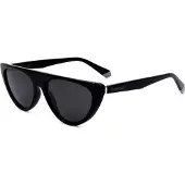 Polaroid Lunettes de soleil - - PLD-6108S-807-54-M9 - Noir - Polycarbonate - Femme