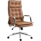 CLP Chaise de bureau Sotira cuir véritable