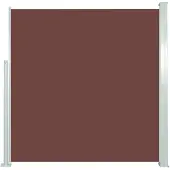 Syfax Auvent latéral rétractable 140 x 300 cm Marron