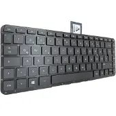 T-ProTek FRANÇAIS - Clavier sans cadre compatible avec HP Pavilion x360 13-a051ng
