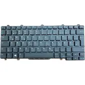 T-ProTek Clavier allemand éclairage compatible avec DEll LatituDE 12 (E7270-751C6)