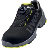 Uvex chaussures basses 1 S2 noir, jaune largeur 12 Gr. 50