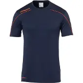 Uhlsport Maillot bleu marine / orange