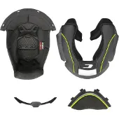 Cgm Doublure intérieure entièrement noire et jaune 560 MAD Casque taille M2