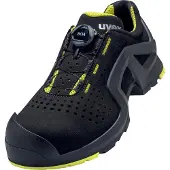 Uvex 1 support Chaussures basses S1P noir, jaune largeur 10 Gr. 47