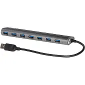 ITEC i-tec Metal U3HUB778 Hub d'interface USB 3.2 Gen 1 (3.1 Gen 1) Type-A 5000 Mbit/s argenté