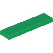LEGO 50 pièces 2431 Carreaux Tiles 1x4 Part Basic Panel 50 Vert