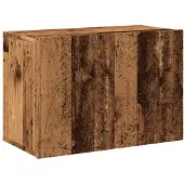 vidaXL Armoire TV murale imitation bois ancien 60x30x41 cm