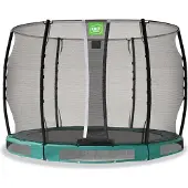 Exit Allure Classic Trampoline ø305cm – Enterré – Trampoline Enterrée – Rond – Vert