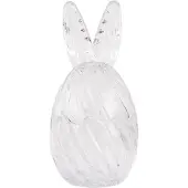 Clayre & Eef Pot en verre uf Ø 9x17 cm Verre transparent