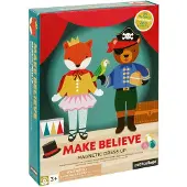 Sonstige Verlage Petit Collage Puzzle magnétique animaux
