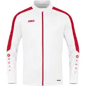 Jako Veste en polyester Power Hommes - Blanc / Rouge