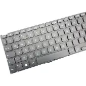 T-ProTek FRANÇAIS - Clavier noir sans cadre compatible Asus VivoBook F512DA-EJ613T