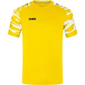 Jako T-Shirt fonctionnel jaune / gris argenté / noir / blanc
