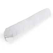 Relaxdays Tunnel de protection pour plantes , longueur 5 m, protection contre les nuisibles, pour plates-bandes, filet anti-oiseaux à mailles fines, non-tissé, blanc