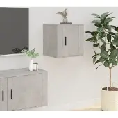 Prolenta Maison Exclusive - Meuble TV gris béton 40x34,5x40 cm