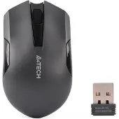 A4Tech Mysz bezprzewodowa, G3-200NS, czarna, optyczna, 1000DPI