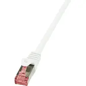 Logilink Professional CQ2121S Câble patch , cat. 6, S/FTP, 30,0 m, blanc