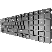 T-ProTek FR - Noir Clavier sans cadre compatible avec HP Pavilion DV7-7100