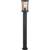 Globo Lighting lampe d'extérieur acier inoxydable noir mat, 1x E27