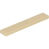 LEGO 100 pièces , pièce c. 6636 en beige