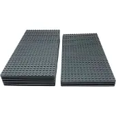 LEGO 16x32 Panneaux de base Gris foncé Constructible d'un côté - 3857 2748 NOUVEAU ! Quantité 3x