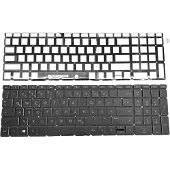 T-ProTek Clavier allemand éclairage compatible avec HP 15-da1300