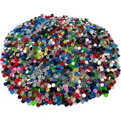 LEGO 1x1 Carreaux Carreaux ronds Mélangé - 98138 NOUVEAU Quantité 500x