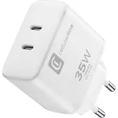 Cellularline Dual Charger 35W Universel Blanc Secteur Intérieur