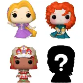 Funko POP! Figurka Pop! Disney Princess Rapunzel - Bitty POP Blister 4 Figures