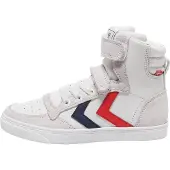 Hummel Baskets 'Slimmer Stadil' bleu marine / rouge / blanc / blanc cassé