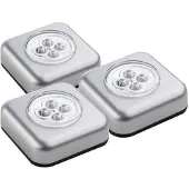 Müller-Licht 400136 Portable mini light 3-piece set LED (monochrome) Silver