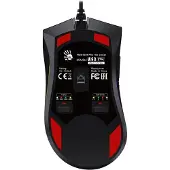 A4Tech BLOODY W90 Pro Activé, souris gaming rétro-éclairée, 16000 DPI, noir, USB