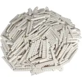 LEGO 1x10 Briques hautes Blanc - 6111 NOUVEAU Quantité 500x