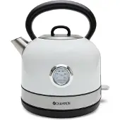 Champion Bouilloire Retro 1,7L VK402 Blanc crème