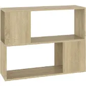 Syfax Meuble TV Chêne sonoma 80x24x63 cm Bois d'ingénierie