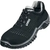 Uvex chaussures basses motion style S1 noir, argent largeur 11 Gr. 36