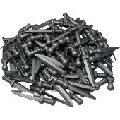 LEGO Gladiator Épée pour minifigure Argent - 18034 NOUVEAU ! Quantité 50x