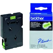 Brother TCC01 - 12 mm x 6.7 m - noir sur jaune fluo - ruban laminé - pour P-Touch PT-2000, PT-3000, PT-500, PT-5000, PT-8E