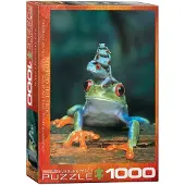 Eurographics Puzzle Goutte de rosée aux yeux rouges 1000 pièces
