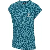 Hummel T-Shirt bleu / gris