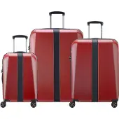 Delsey Promenade Hard 2.0 S/m/l 135l Trolley Bag Rouge