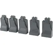 LEGO 2x4x6 Plaque de roche Montagne Gris foncé - 47847 NOUVEAU ! Quantité 10x