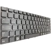 T-ProTek FRANÇAIS - Clavier noir sans cadre pour Samsung NP300V4A-S05