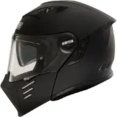 Simpson Darksome Ece 22.06 Modular Helmet Noir S