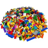 LEGO éléments aléatoires : pierres, plaque, pièces spéciales, 200 pièces