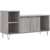 Syfax Meuble TV Sonoma gris 100x35x55 cm Bois d'ingénierie