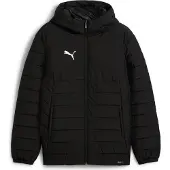 Puma Veste d’hiver 'TeamAdditions' noir / blanc