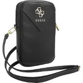 GUESS Handbag Guwbzpgstegk Noir/Noir Zip Triangle 4G